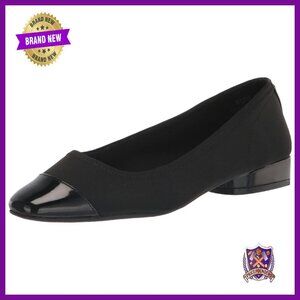 Women's Ballet Flats Size 8 Premium Leather Comfortable Work Shoes